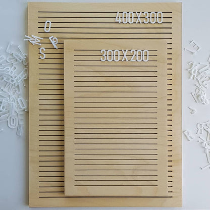 400x300 Stained Letterboard