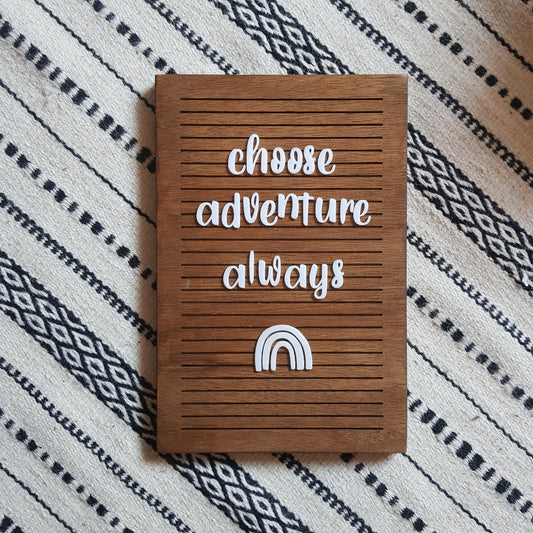 300x200 Stained Letterboard