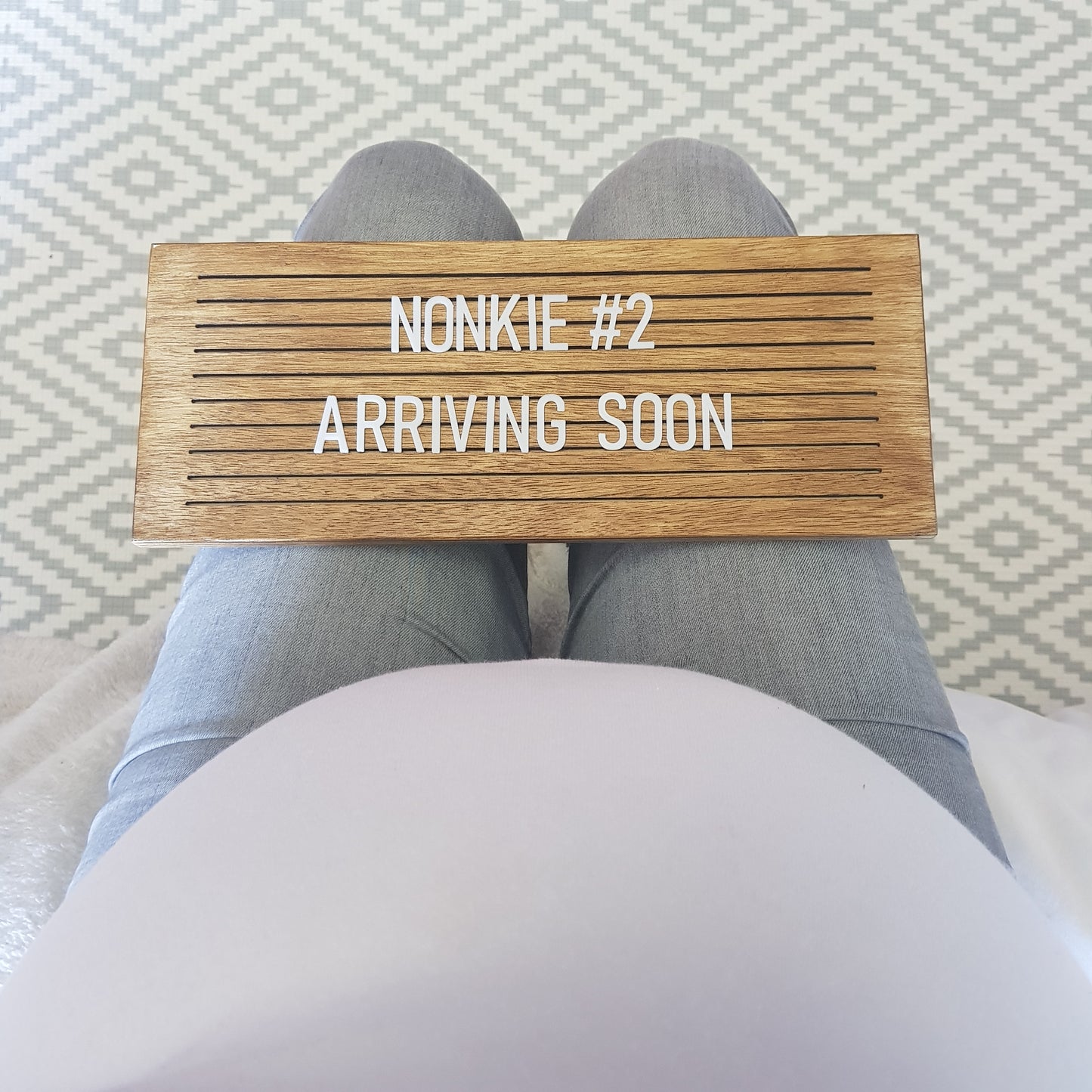 300x120 Stained Letterboard