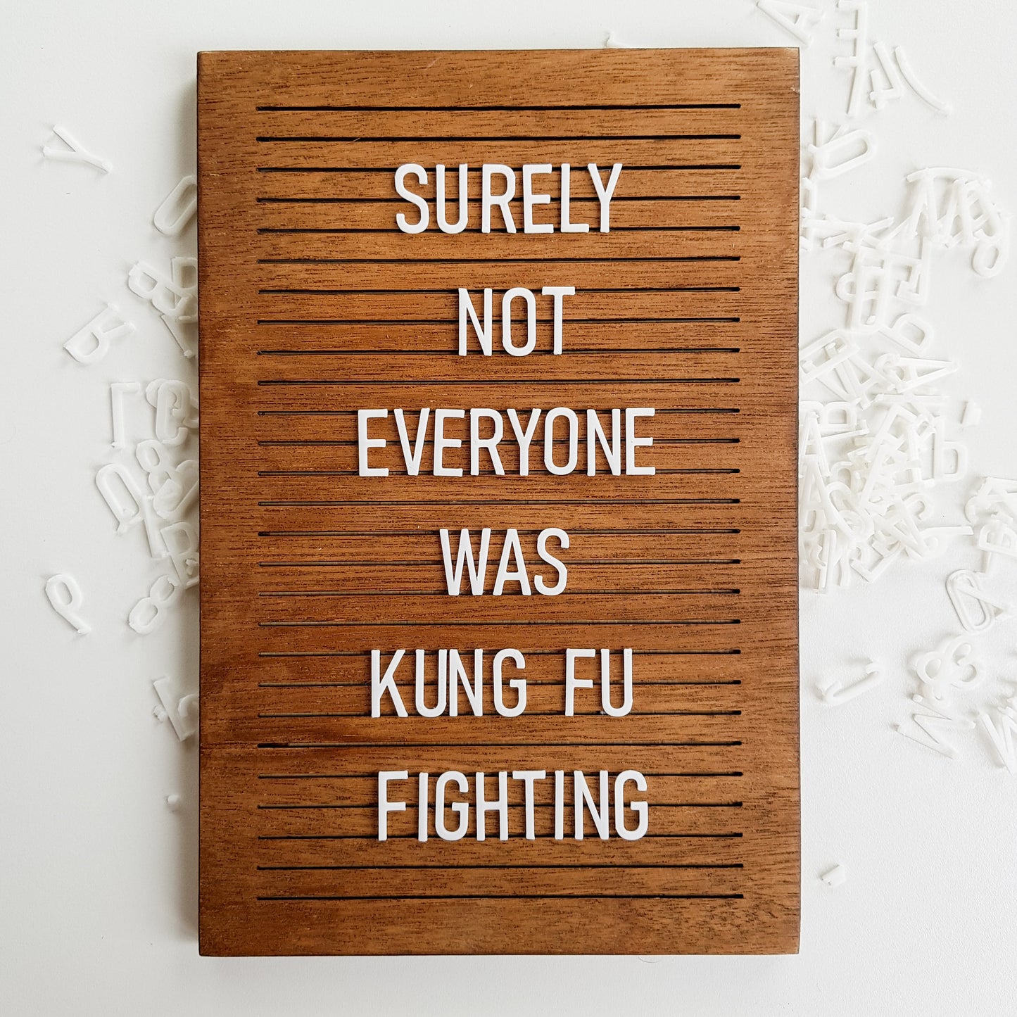 300x200 Stained Letterboard