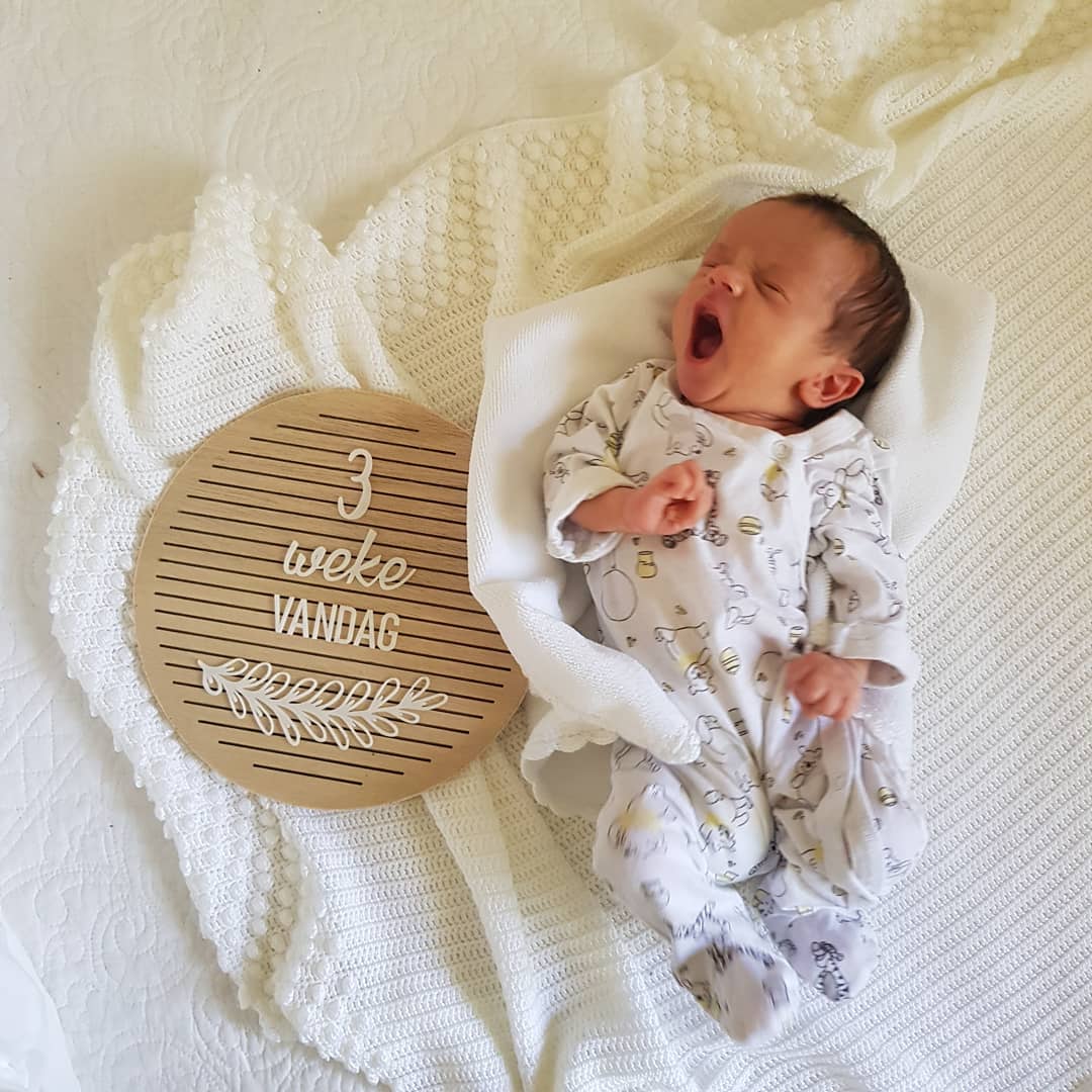 250mm Round Natural Letterboard