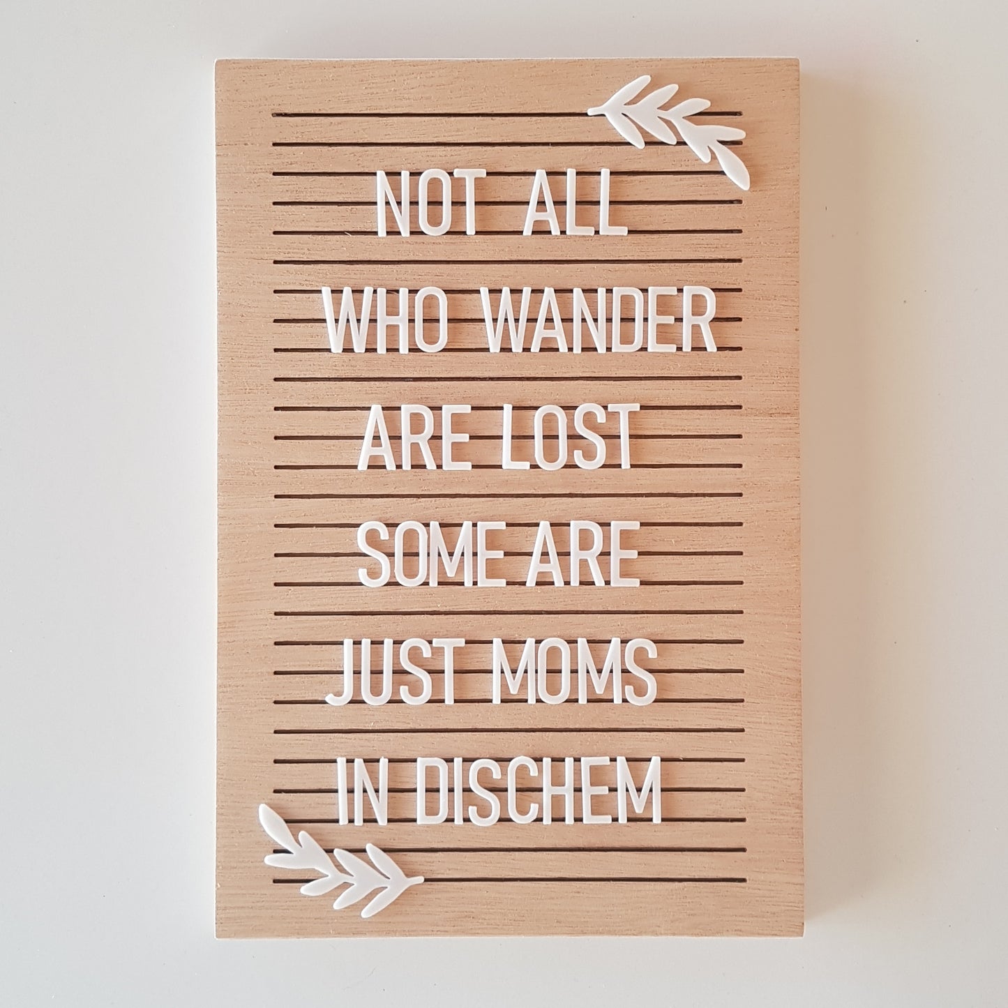 300x200 Natural Letterboard